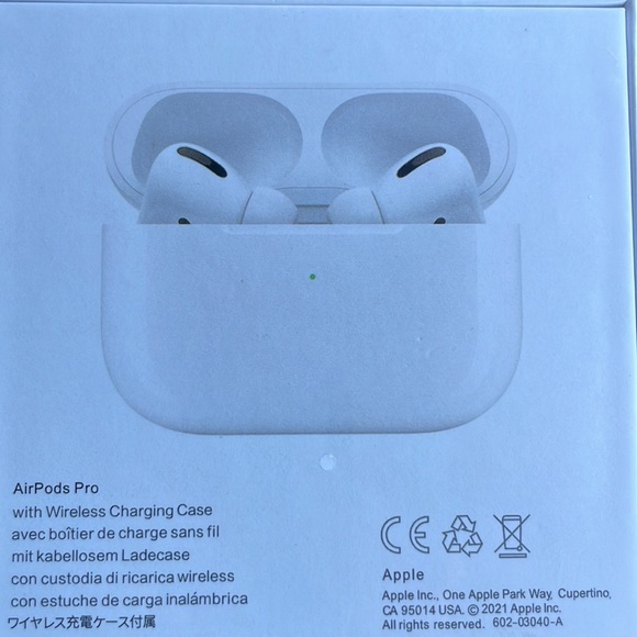 Apple AirPods Pro. Brand new, never opened. White - Picture 3 of 3